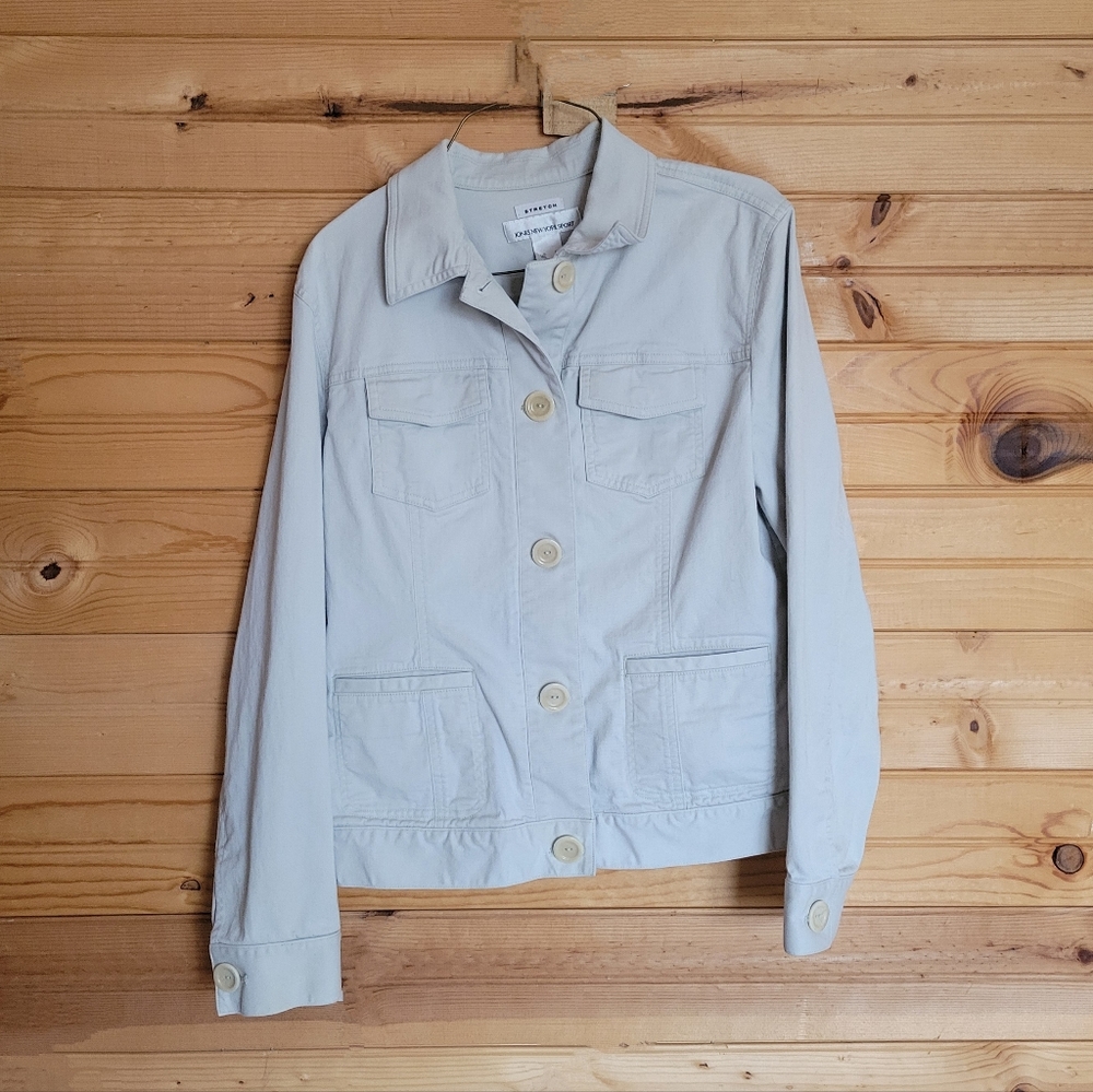 Jones New York Sport Jacket, Size M, White